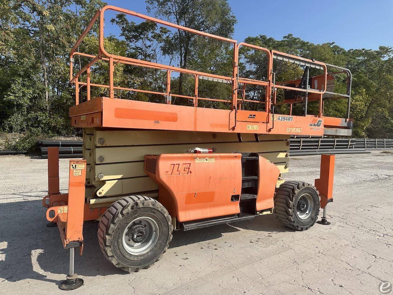 2014 JLG 4394RT Diesel Scissor Lift - 123Forklift