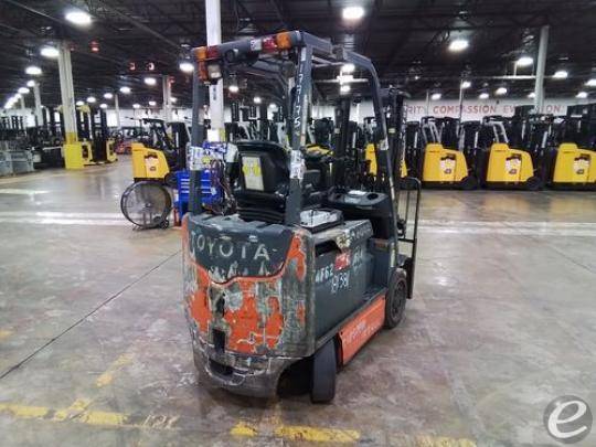 2017 Toyota 8FBCU25 Electric Forklift - 123Forklift