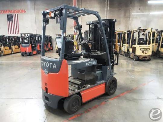 2017 Toyota 8FBCHU25 Electric Forklift - 123Forklift