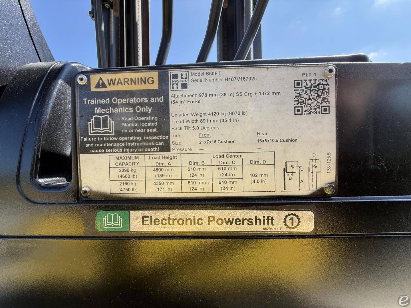 2020 Hyster S50FT