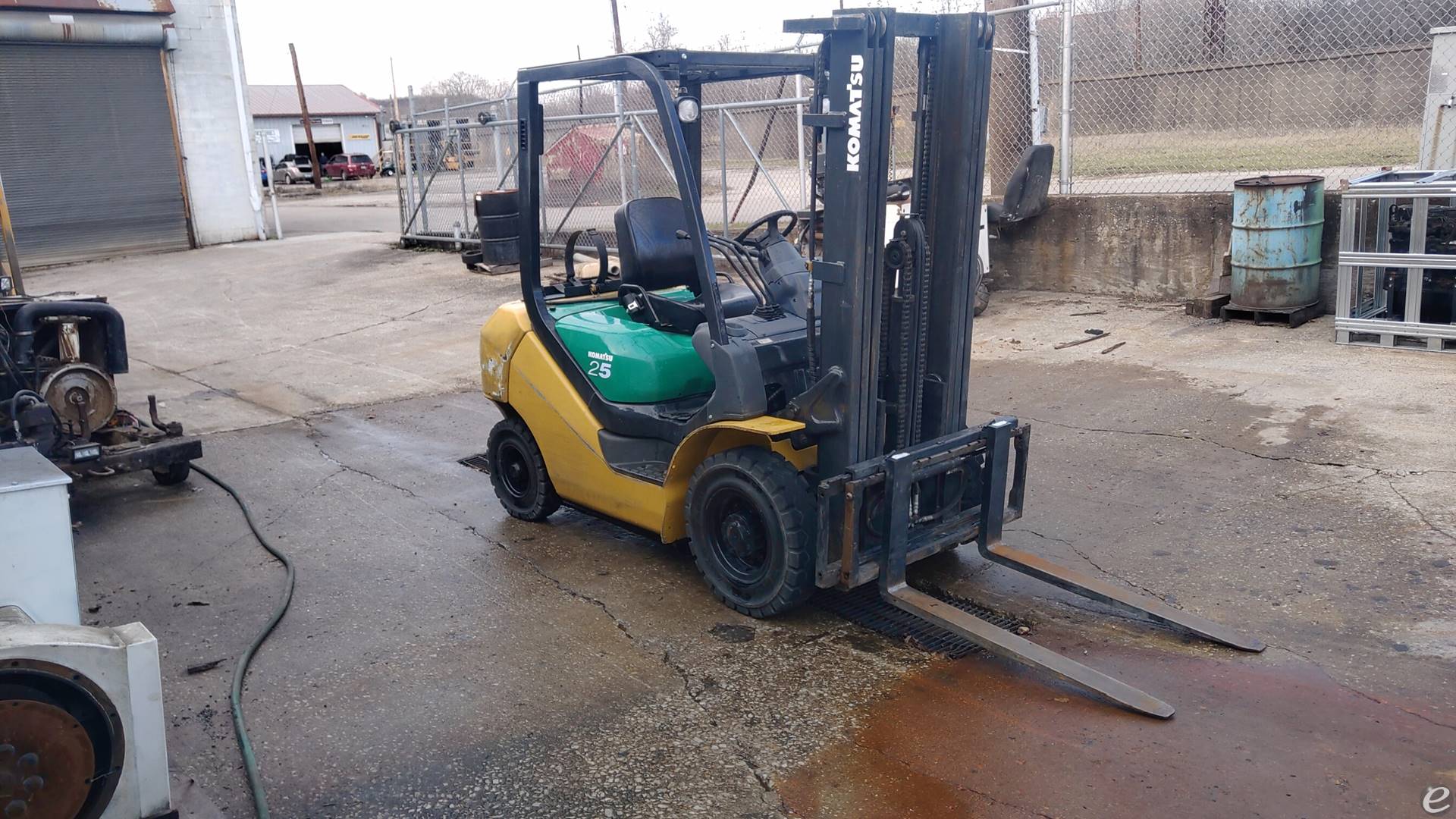 2008 Komatsu FG25T-16 Dual Fuel Forklift - 123Forklift