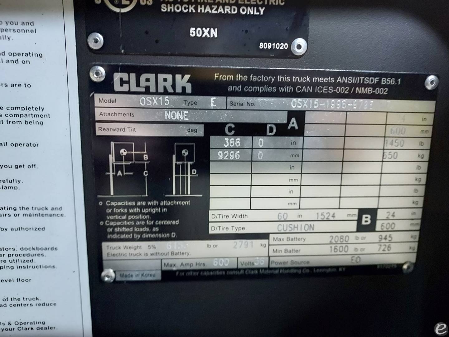 2024 Clark OSX15