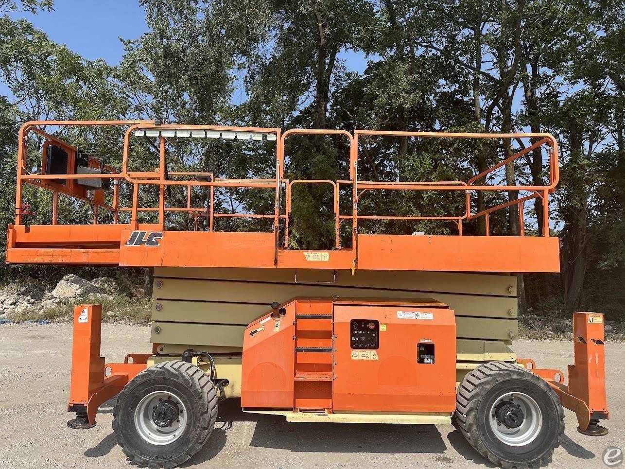 2015 JLG 4394RT Diesel Scissor Lift - 123Forklift