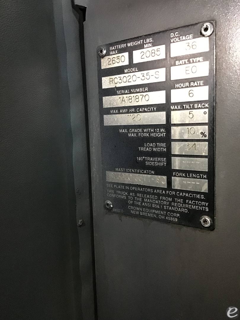 1997 Crown RC3020-35