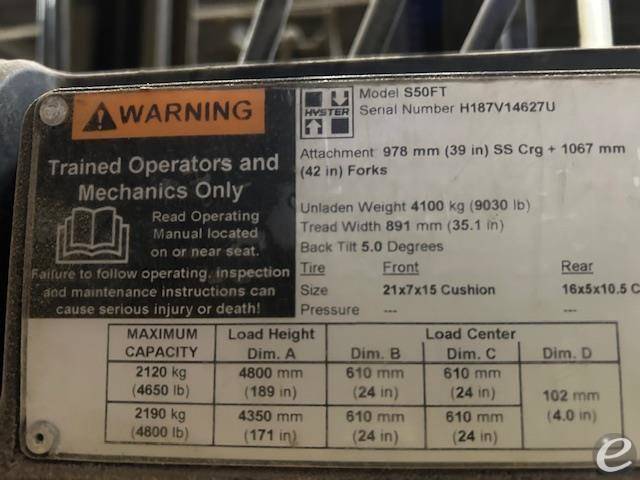 Hyster S50FT