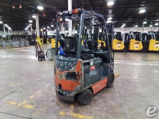 2017 Toyota 8FBCU25 Electric Forklift - 123Forklift