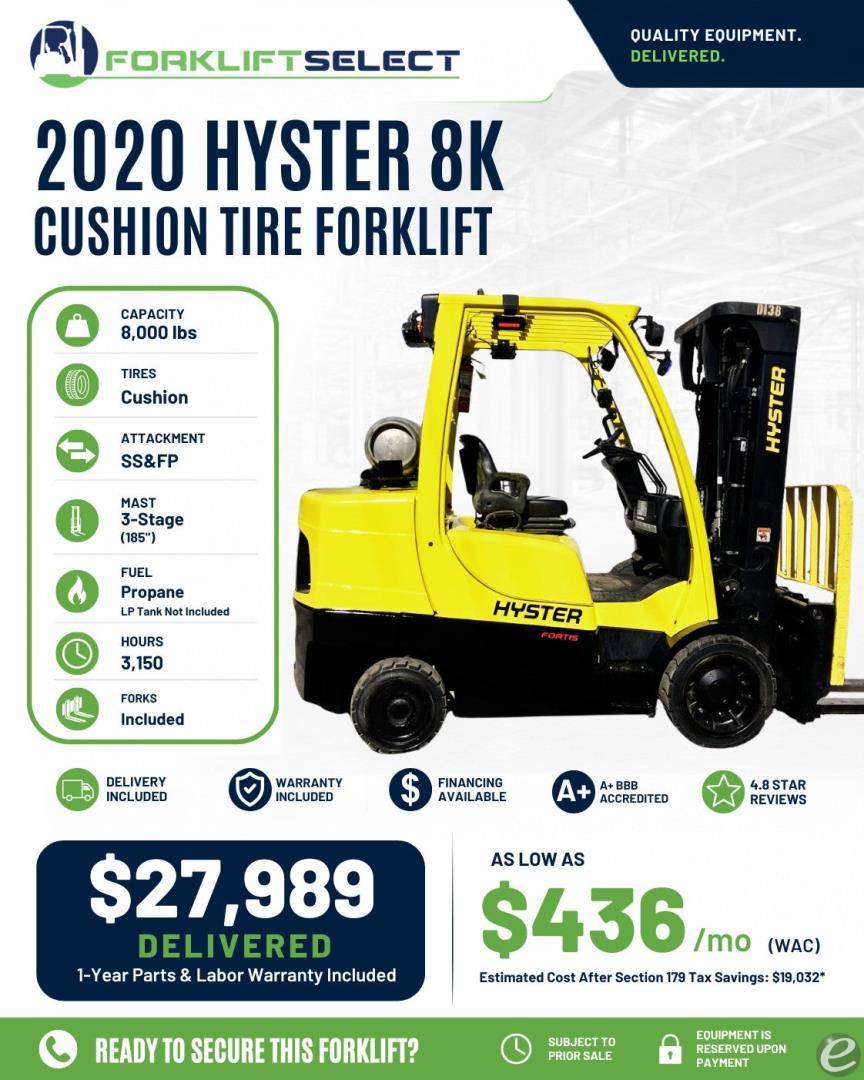 2020 Hyster