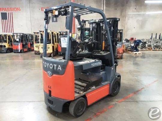 2017 Toyota 8FBCHU25 Electric Forklift - 123Forklift