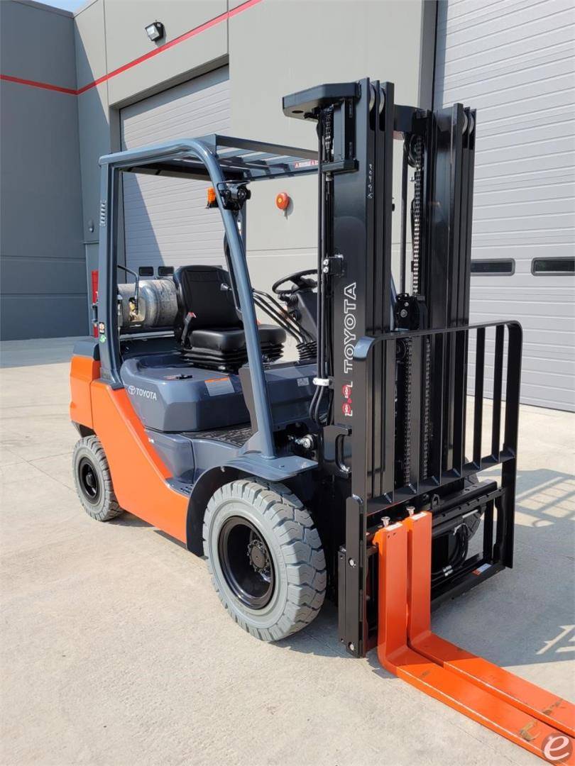 2024 Toyota 8FGU25 LP Gas Forklift - 123Forklift