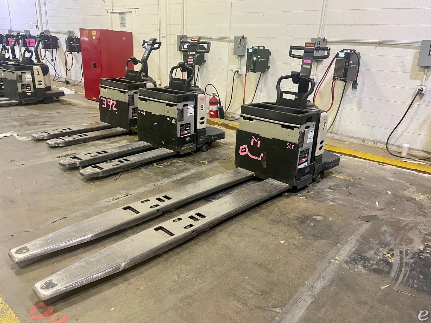 2010 Crown PE4500-80 Electric Forklift - 123Forklift