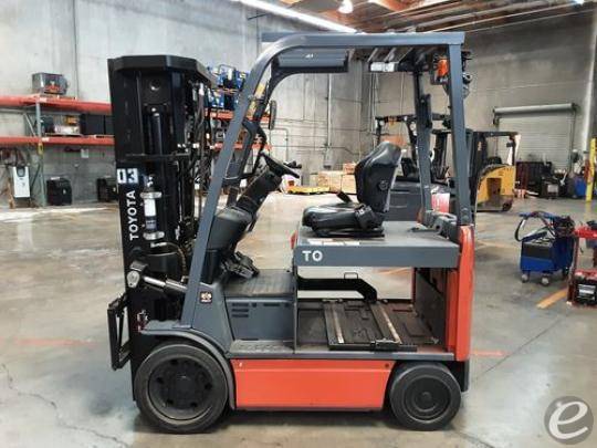 2017 Toyota 8FBCHU25 Electric Forklift - 123Forklift