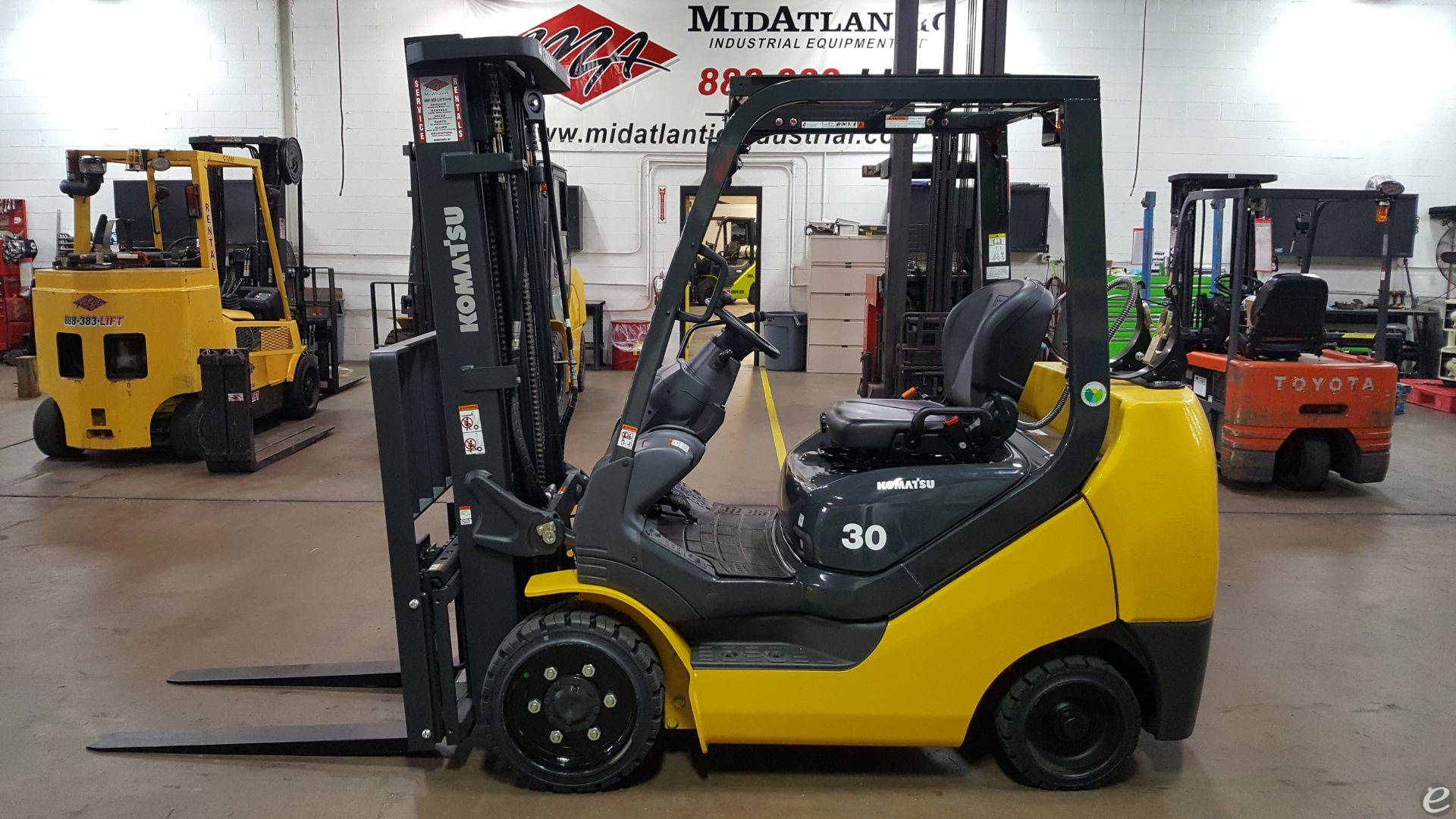 2019 Komatsu FG30SHT-16 LP Gas Forklift - 123Forklift