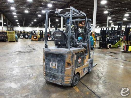 2017 CatEC25N2 Cushion Tire Forklift - 123Forklift