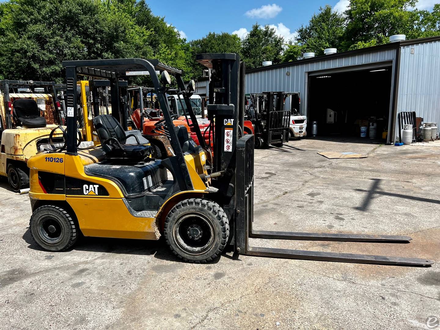 2007 Cat                                       P6000 Dual Fuel Forklift - 123Forklift
