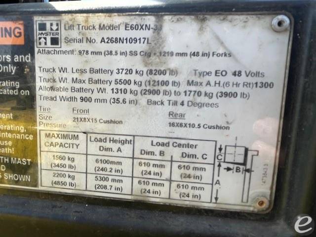 2013 Hyster E60XN