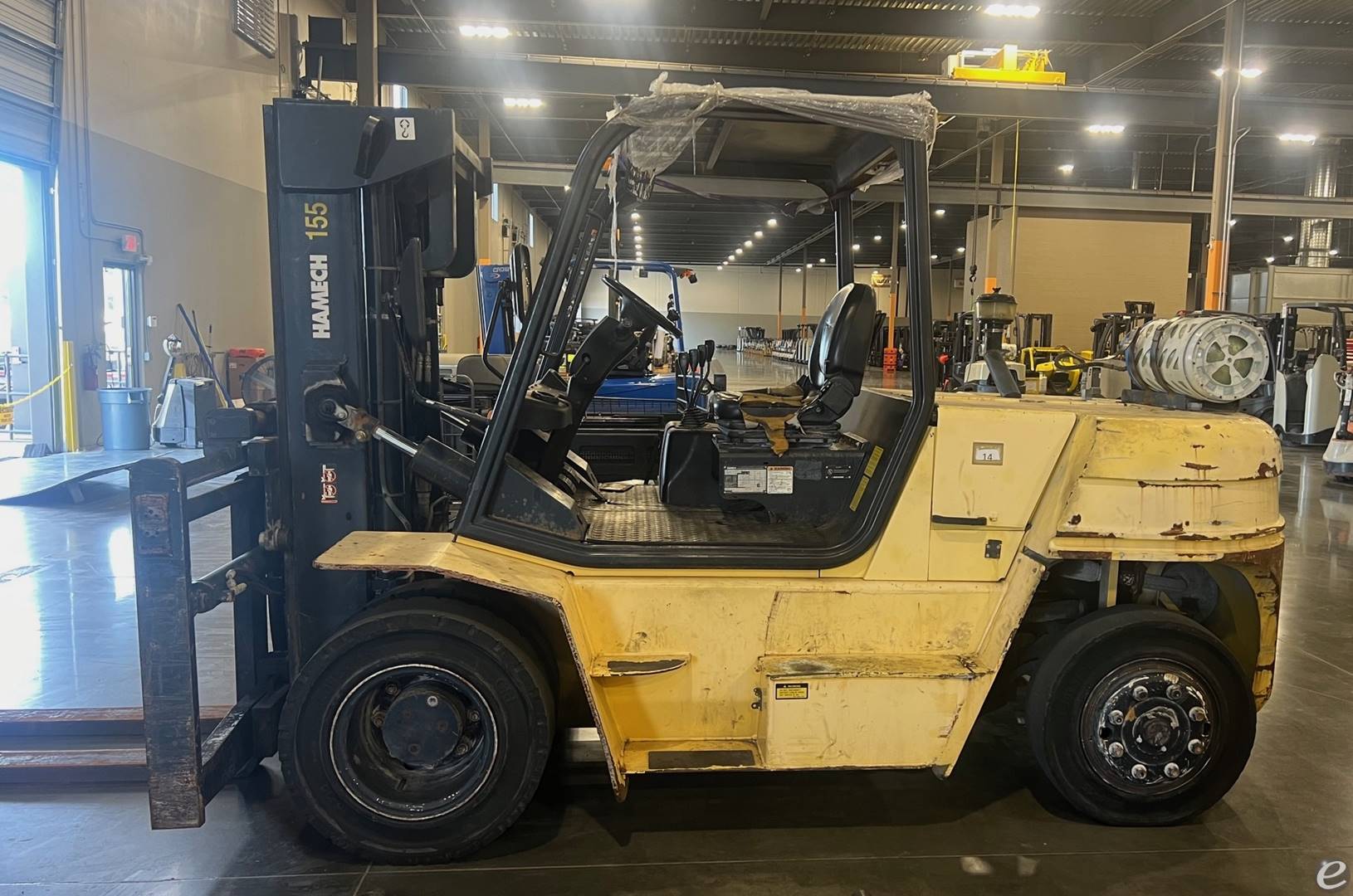 2013 Hamech VL155P Diesel Forklift - 123Forklift