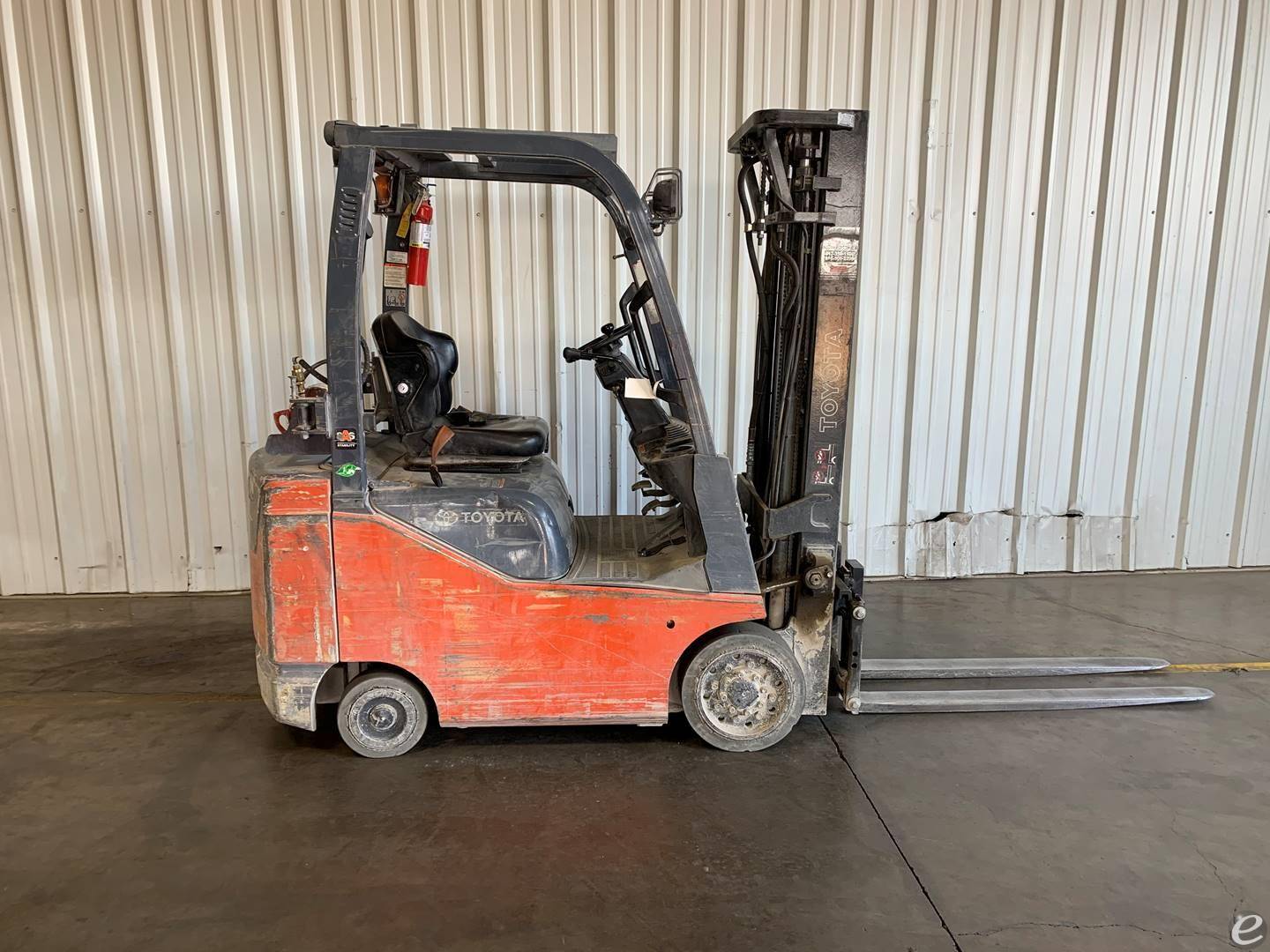 2019 Toyota 8FGCU18 LP Gas Forklift...
