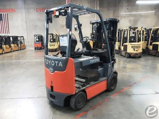 2017 Toyota 8FBCHU25 Electric Forklift - 123Forklift