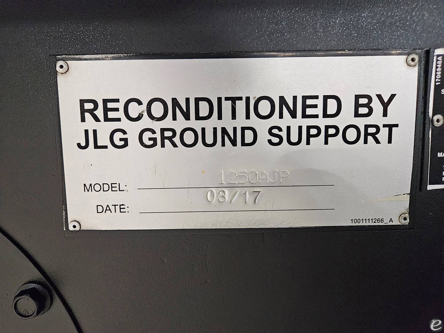 2007 JLG 1250AJP