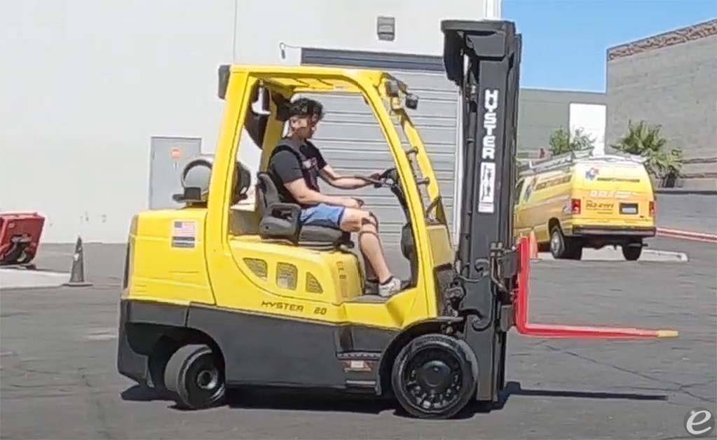 2016 Hyster S80FT LP Gas Forklift