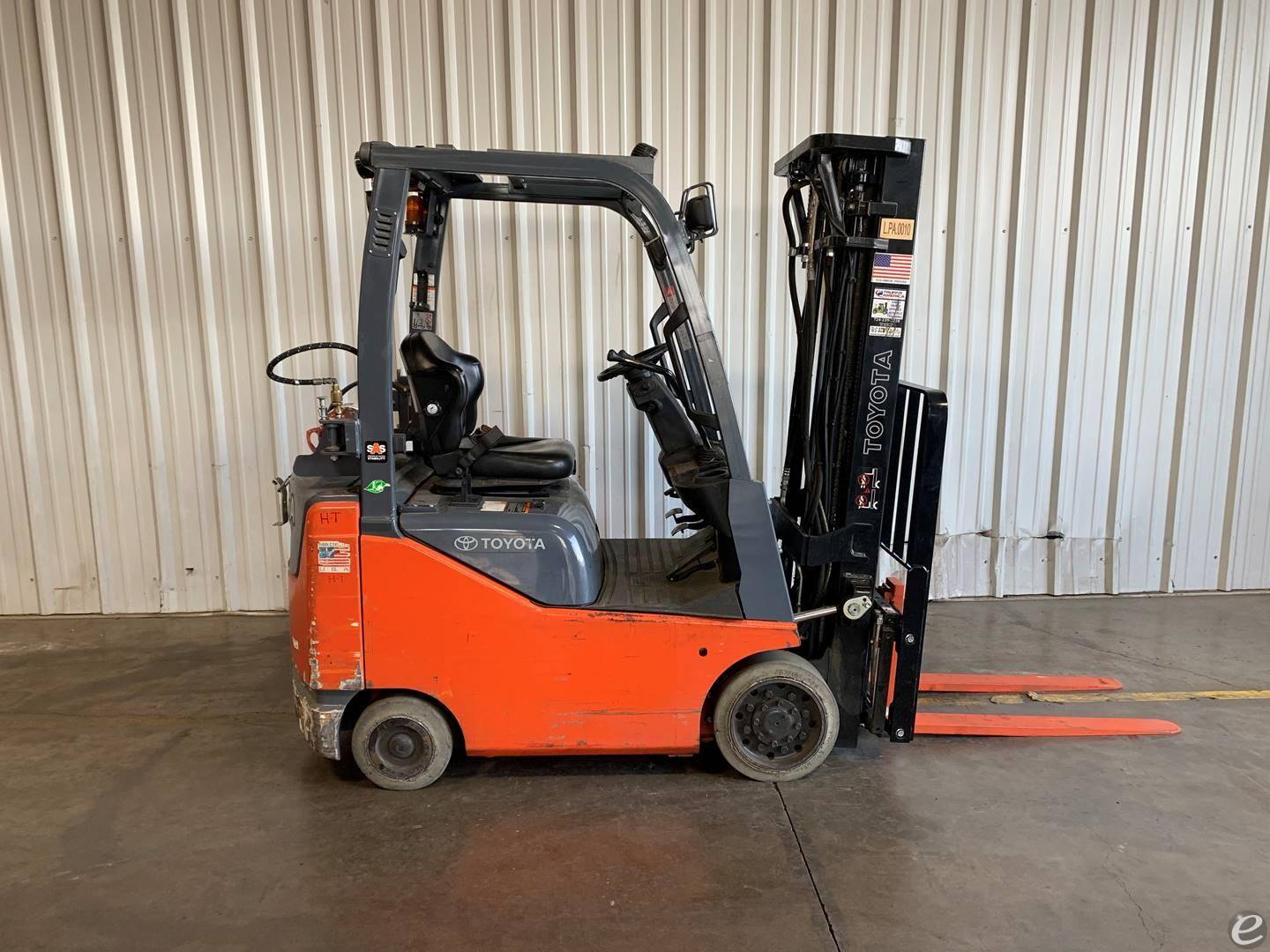 2017 Toyota 8FGCU15 LP Gas Forklift - 123Forklift