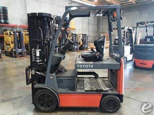 2017 Toyota 8FBCHU25 Electric Forklift - 123Forklift