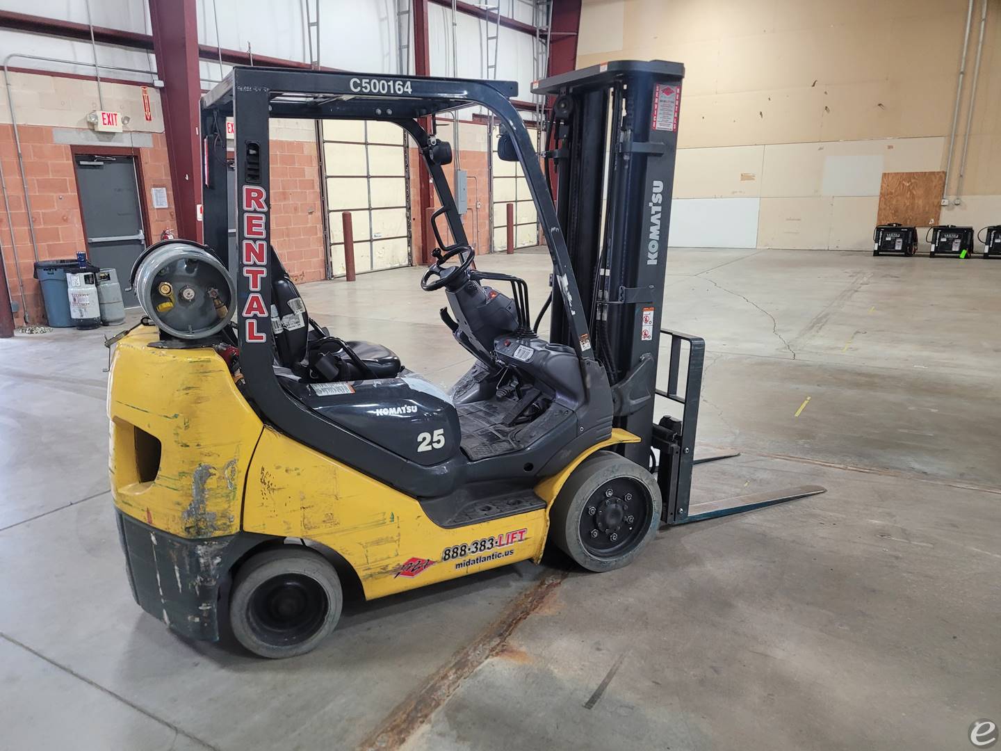 2015 Komatsu FG25ST-16 LP Gas Forklift - 123Forklift