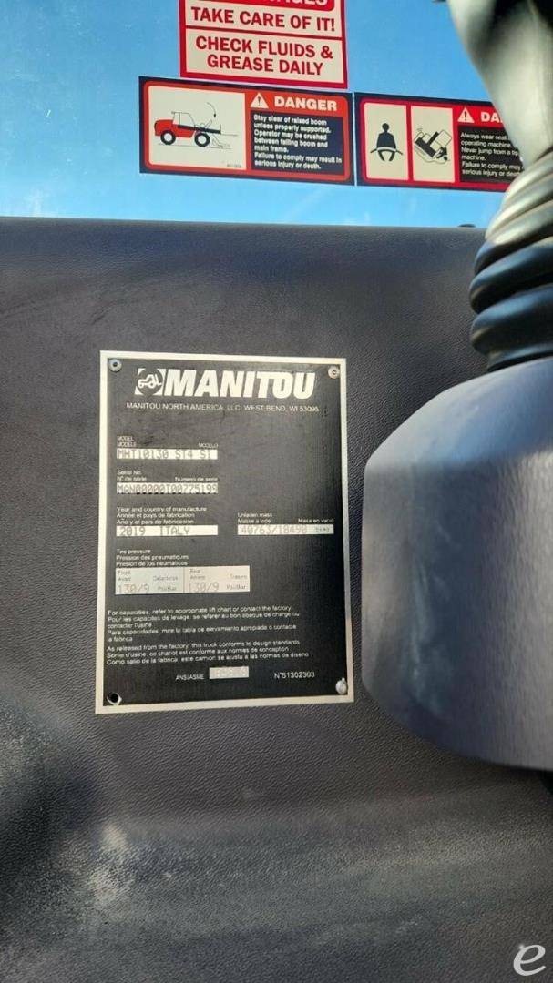 2021 Manitou MHT10130