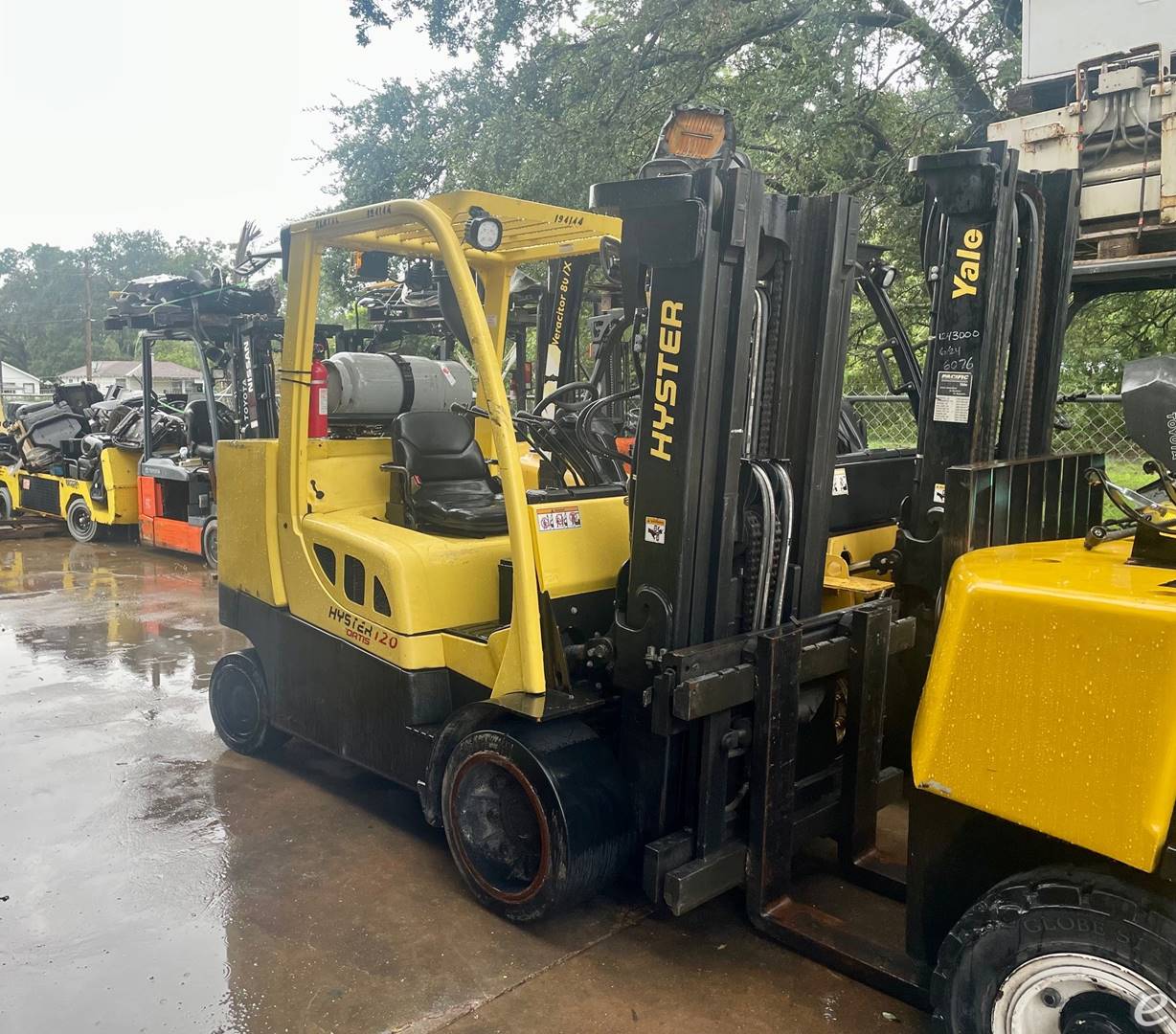 2012 Hyster S120FT-PRS LP Gas Forkl...