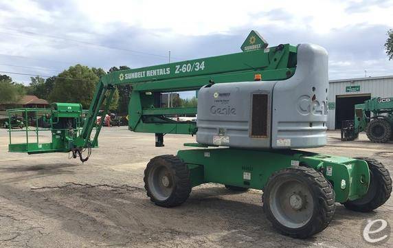2014 Genie Z60/34 Dual Fuel Boom Lift - 123Forklift
