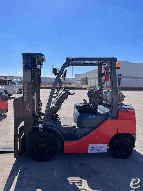 2019 Toyota 8FGU25 LP Gas Forklift - 123Forklift