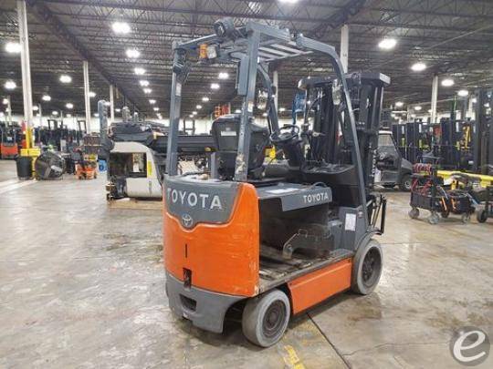 2017 Toyota 8FBCHU25 Electric Forklift - 123Forklift