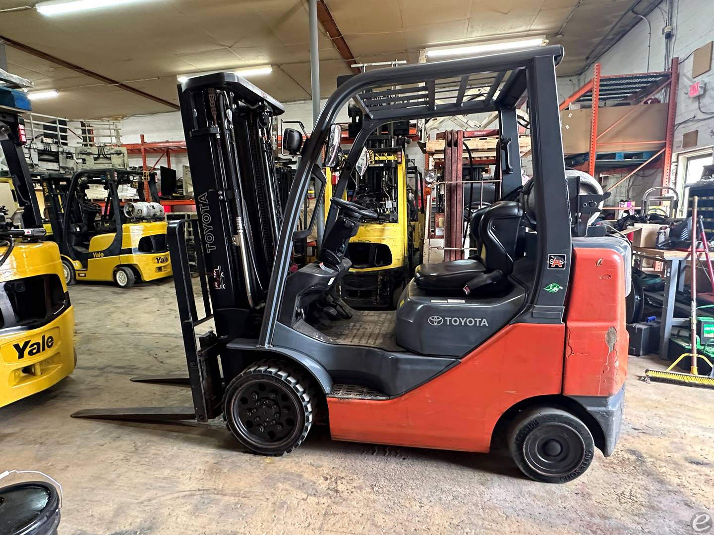 2015 Toyota 8FGCU25 LP Gas Forklift...