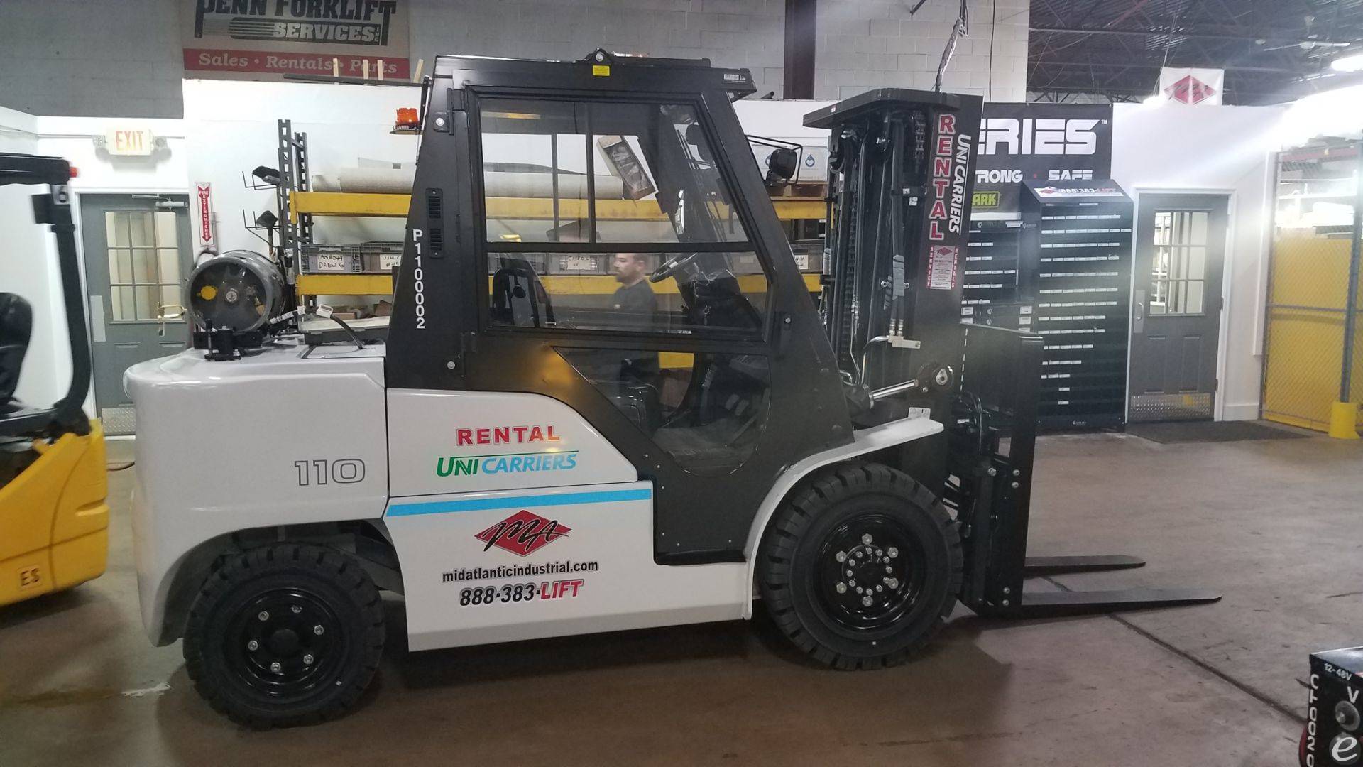 2018 Unicarriers PF110YLP LP Gas Forklift - 123Forklift