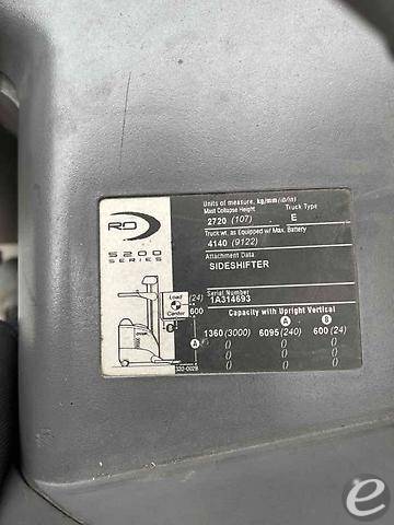 2007 Crown RR5200 Electric Reach Truck - 123Forklift
