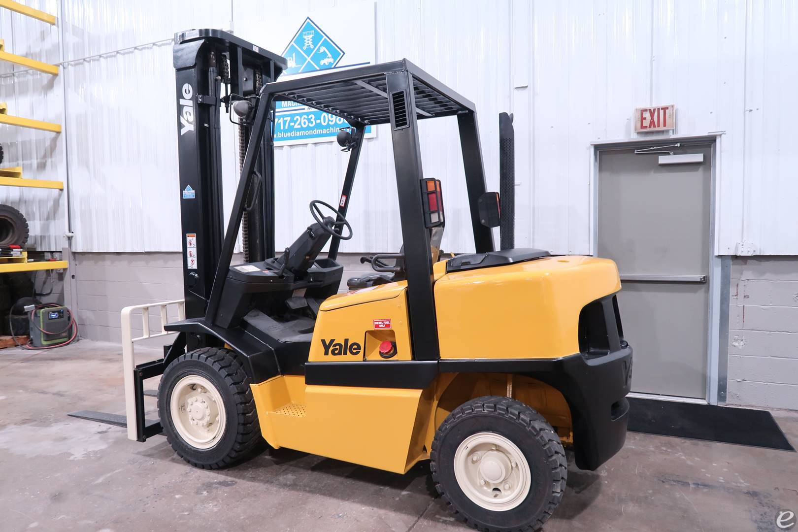 2003 Yale GDP080LJ Diesel Forklift - 123Forklift