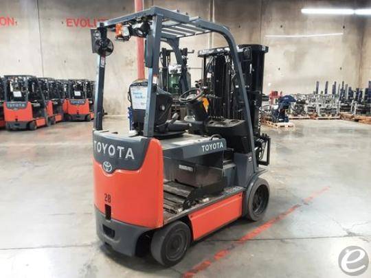 2017 Toyota 8FBCHU25 Electric Forklift - 123Forklift