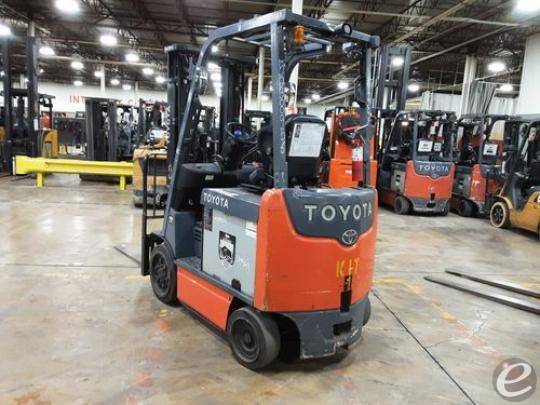 2015 Toyota 8FBCU25 Electric Forklift - 123Forklift