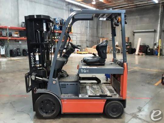 2017 Toyota 8FBCHU25 Electric Forklift - 123Forklift