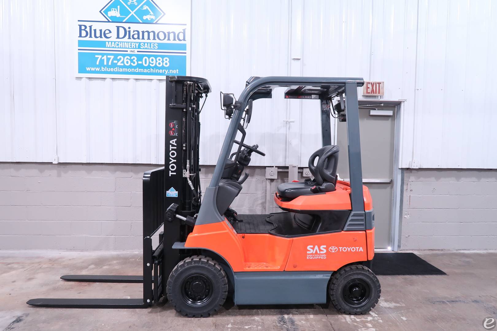 2015 Toyota 7FBH15 Electric Forklift - 123Forklift