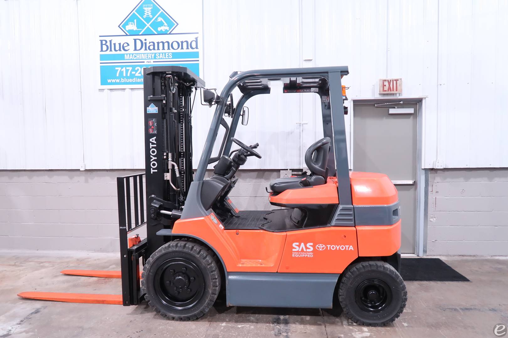 2015 Toyota 7FB30 Electric Forklift - 123Forklift