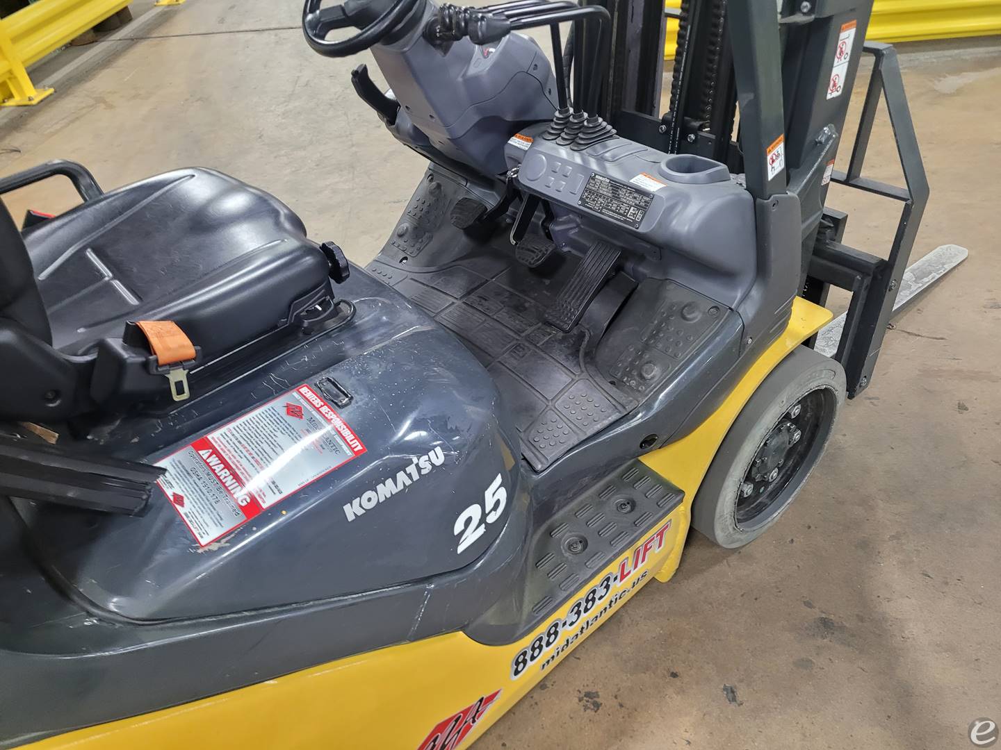 2019 Komatsu FG25ST-16 LP Gas Forklift - 123Forklift