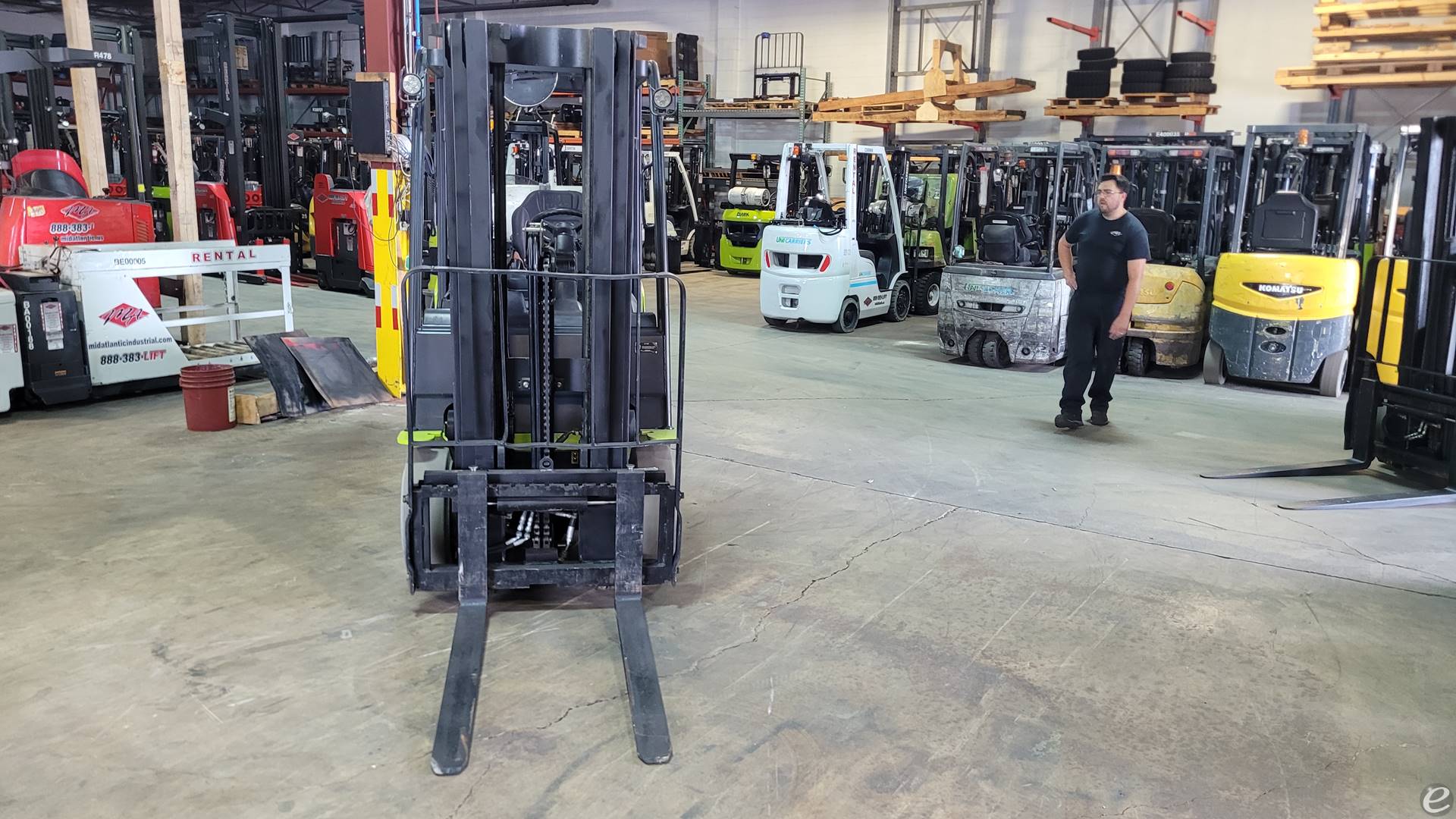 2019 Clark S25C LP Gas Forklift - 123Forklift
