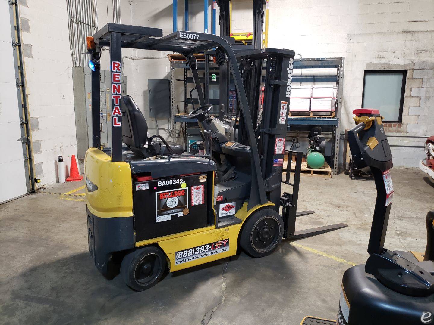 2006 Komatsu FB25SH-6 Electric Forklift - 123Forklift