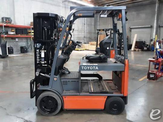 2017 Toyota 8FBCHU25 Electric Forklift - 123Forklift