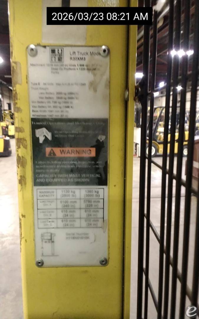 2012 Hyster R30XM3
