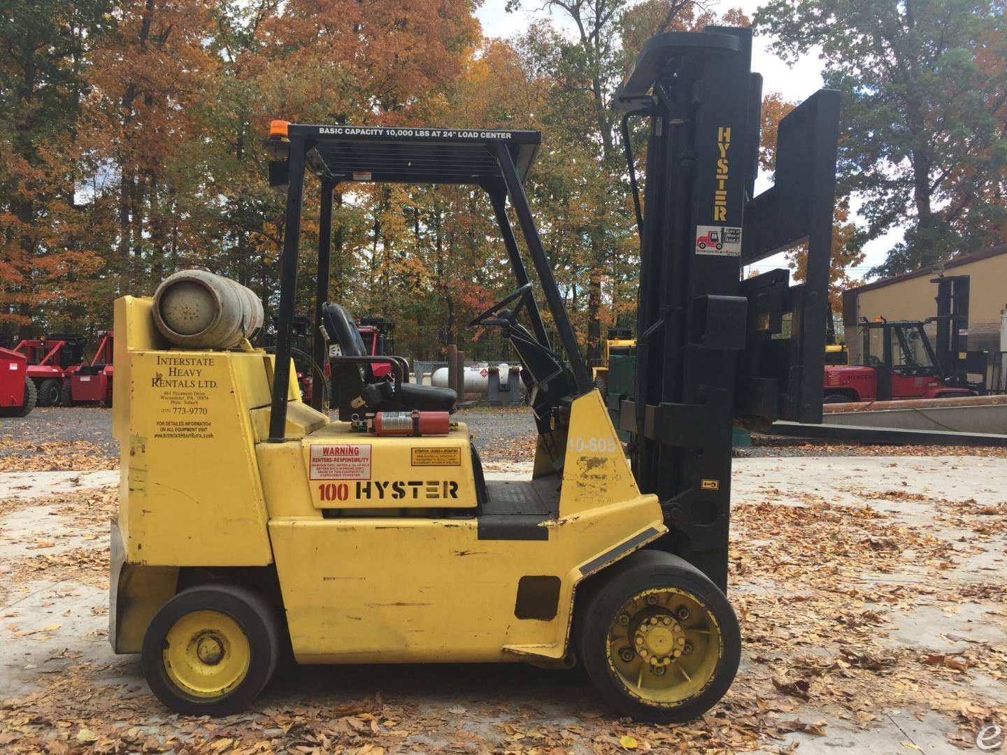 Hyster S100XL2BCS (Short Wheel Base, Box Car Special)