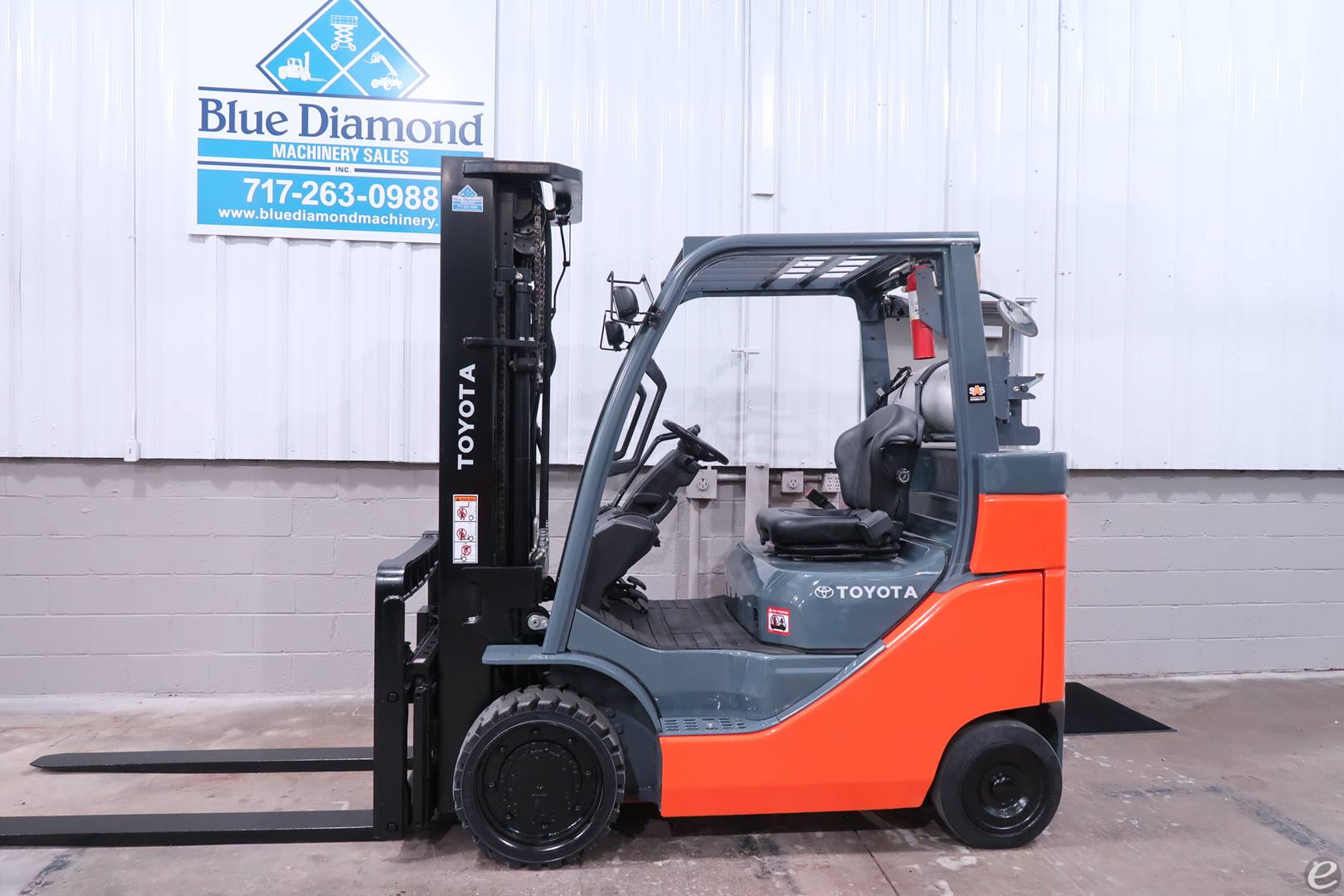 2015 Toyota 8FGC35U-BCS LP Gas Forklift - 123Forklift