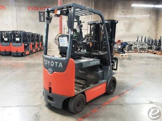 2017 Toyota 8FBCHU25 Electric Forklift - 123Forklift