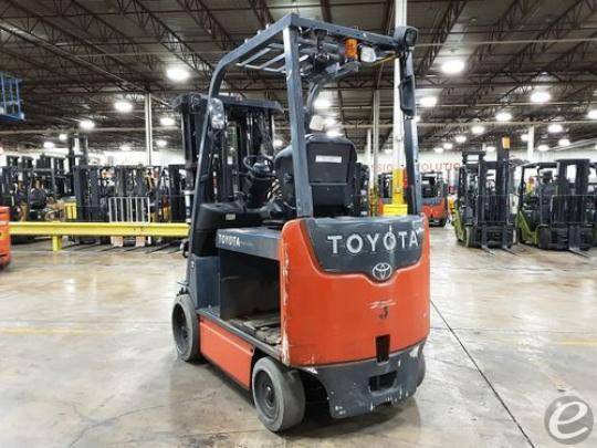 2017 Toyota 8FBCHU25 Electric Forklift - 123Forklift